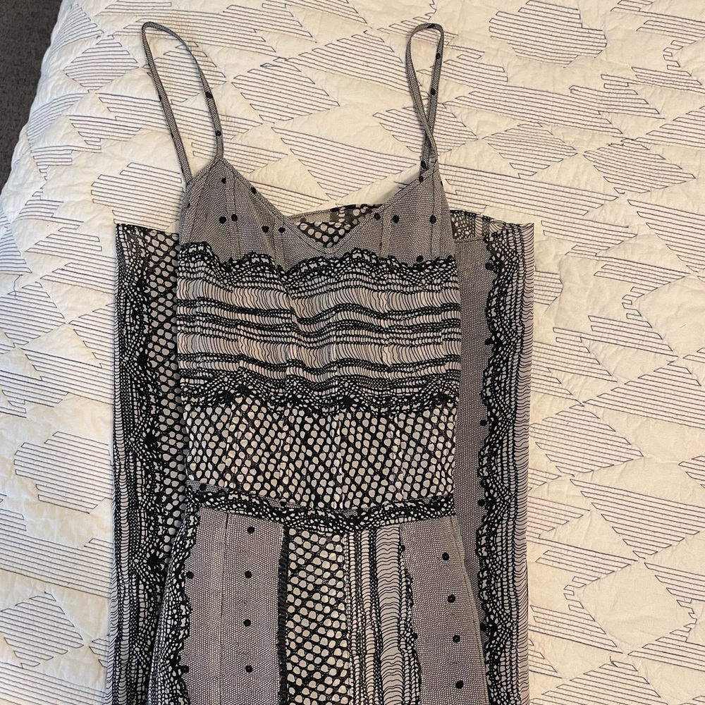 Broadway & Broome// size 2// silk spaghetti strap dress purchased from Madewell.
